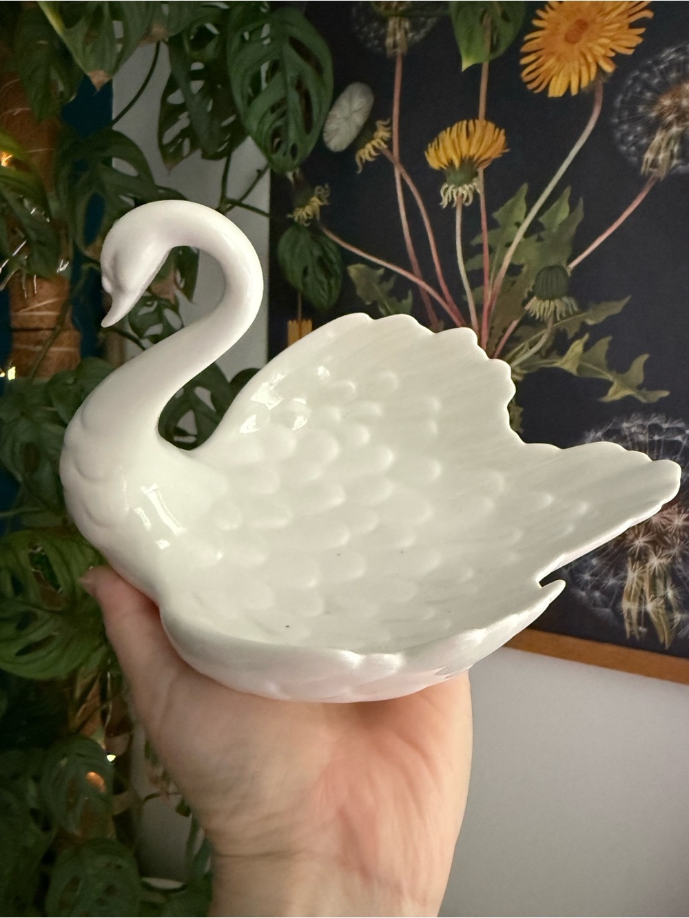 Vintage Goebel Ceramic Swan Dish - Picture 3 of 5